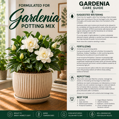 Gardenia Potting Mix – Acidic Moisture-Balanced Soil