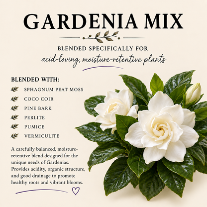 Gardenia Potting Mix – Acidic Moisture-Balanced Soil