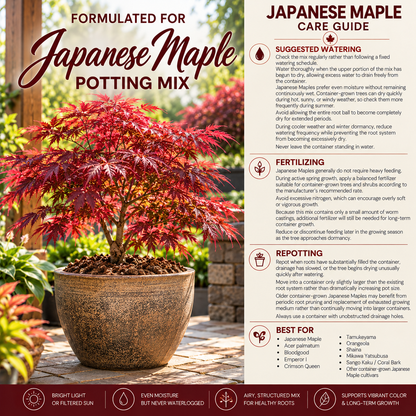 Japanese Maple Potting Mix – Moisture-Balanced Container Soil
