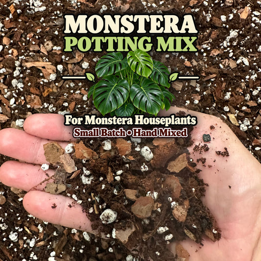 Monstera Soil Mix – Chunky Aroid Potting Mix for Indoor Plants