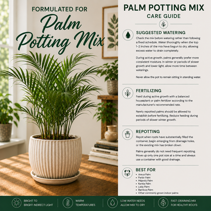Palm Soil Mix – Balanced Potting Mix for Indoor Palms