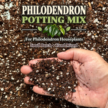 Philodendron Soil Mix – Chunky Aroid Potting Mix for Indoor Plants