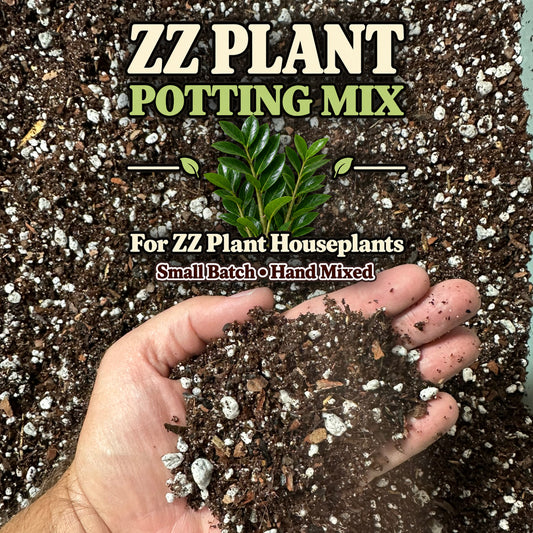 ZZ Plant Soil Mix – Well-Draining Potting Mix for Indoor Plants